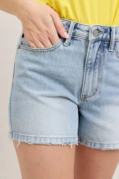 Judy Blue High Waist Rigid Magic Denim Shorts #150255