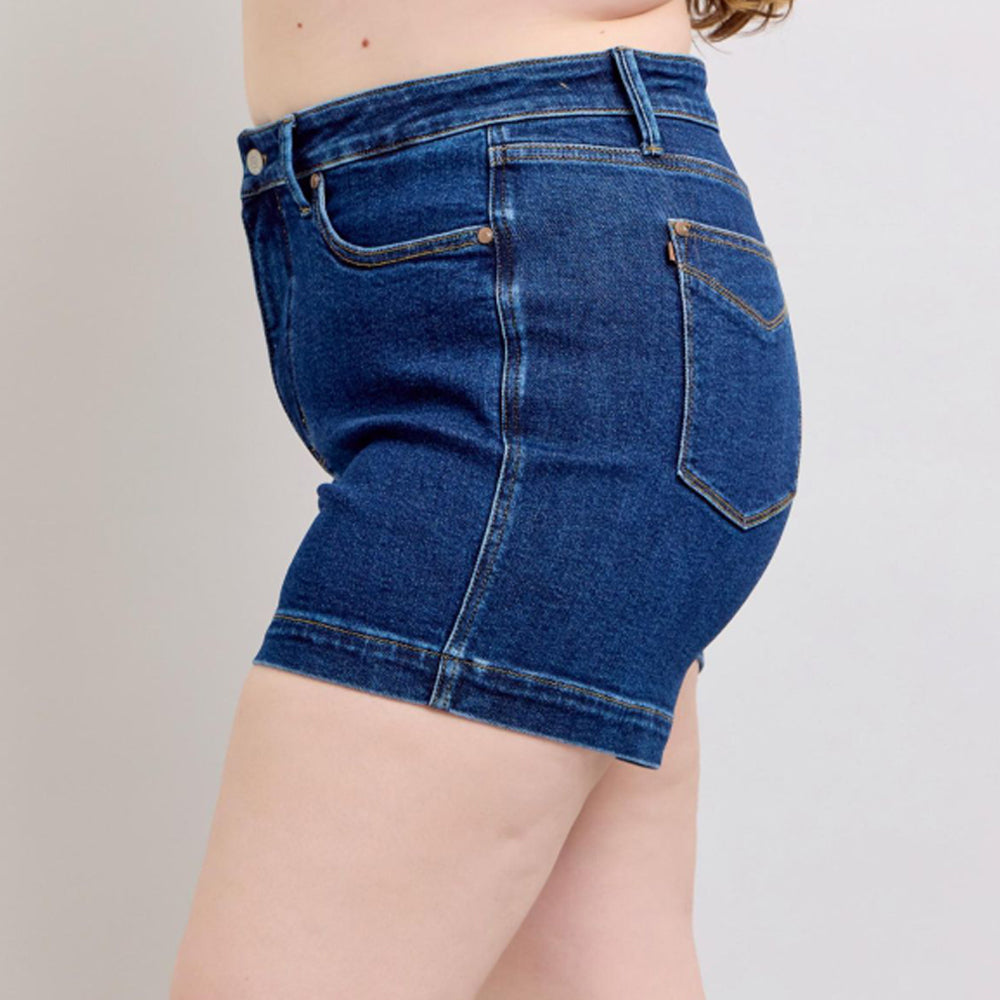 Judy Blue High Waist Tummy Control Denim Shorts #150333