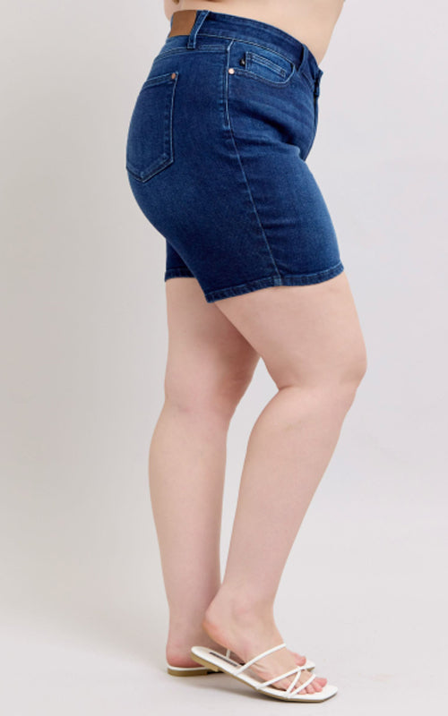 Judy Blue High Waist V-Front Bermuda Shorts #15293