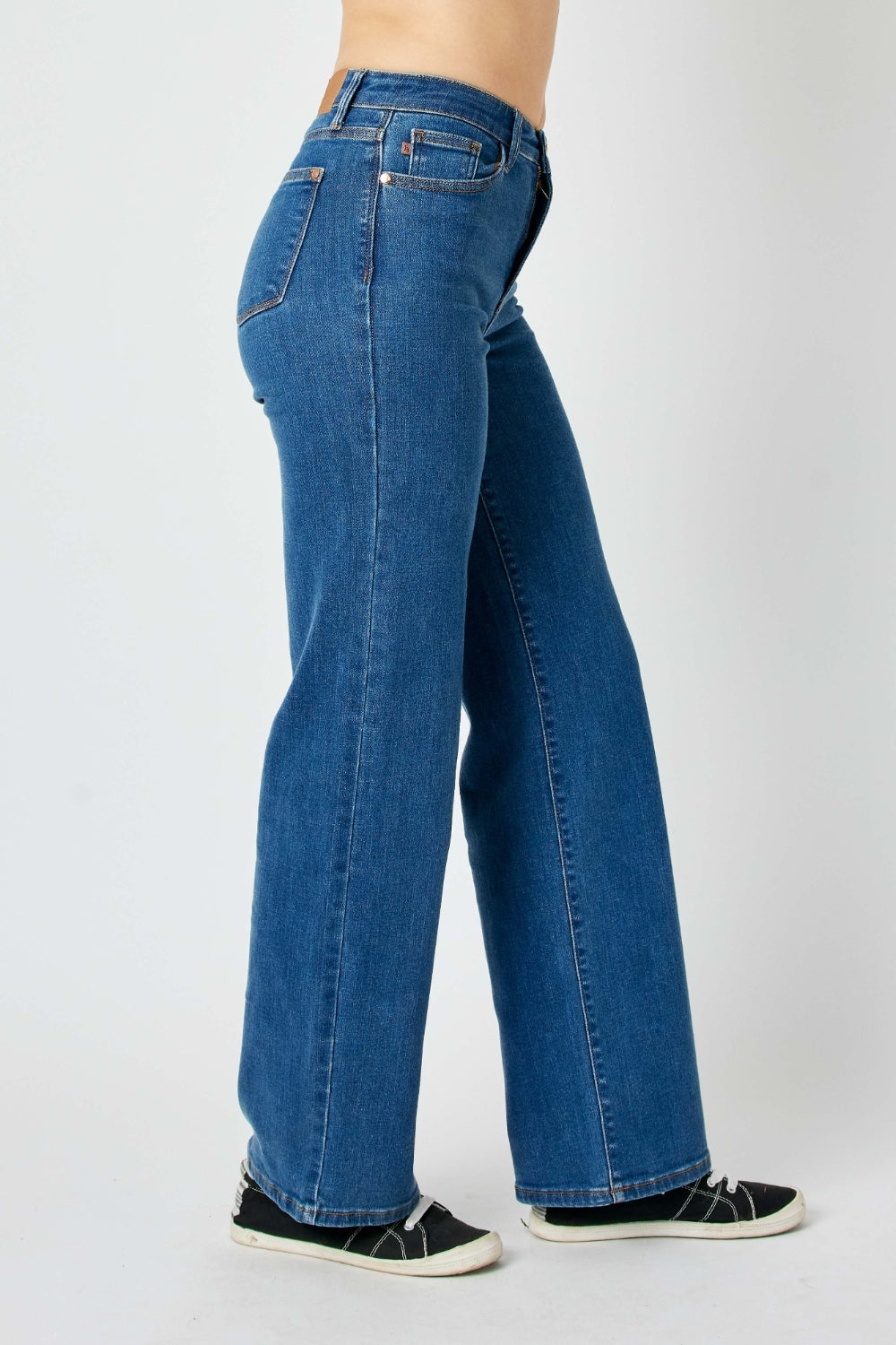 Judy Blue High Rise Vintage Classic Wide Leg Jeans #82553