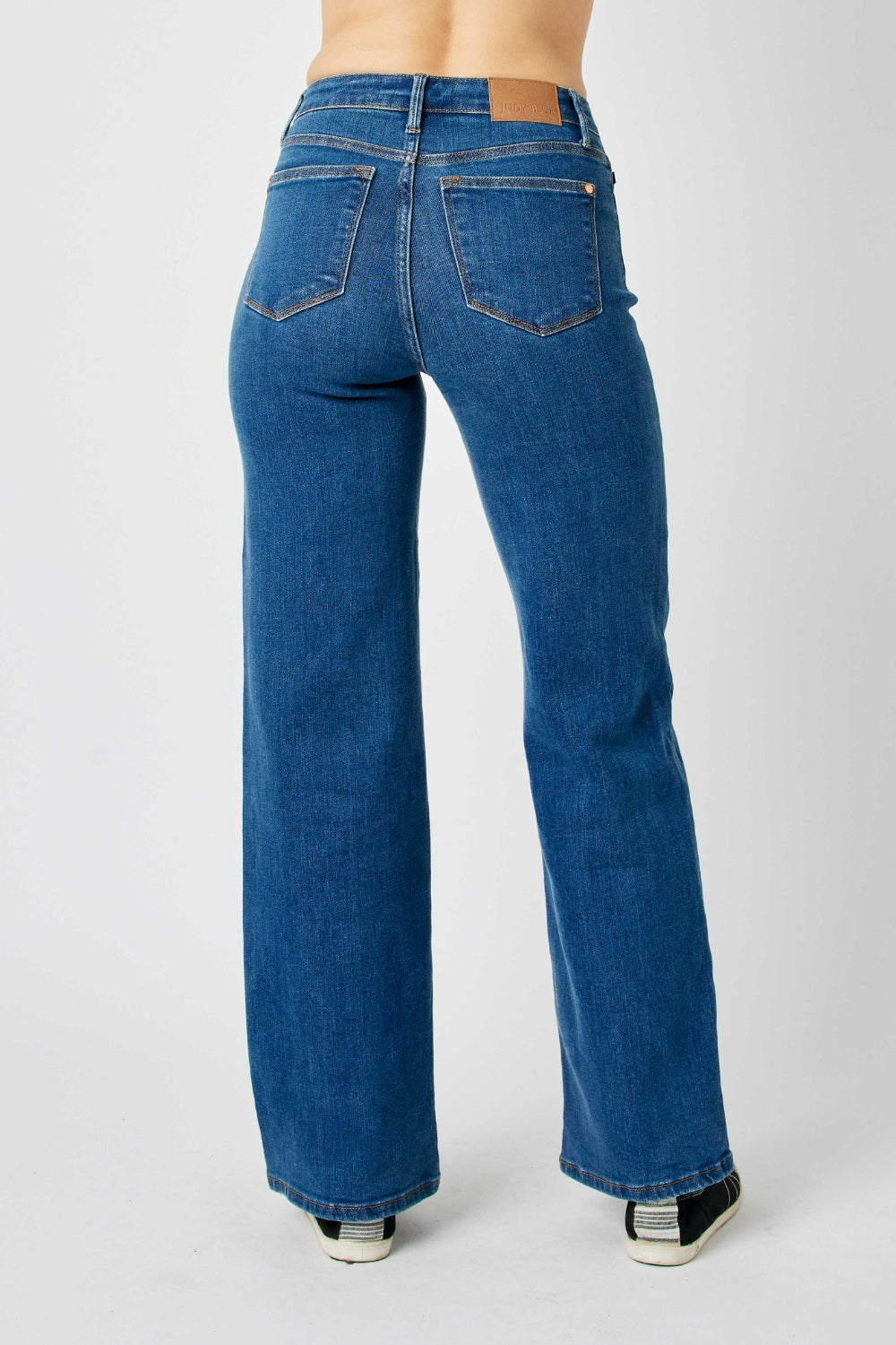 Judy Blue High Rise Vintage Classic Wide Leg Jeans #82553