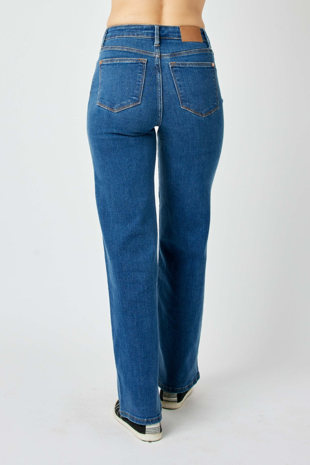 Judy Blue High Rise Vintage Classic Wide Leg Jeans #82553