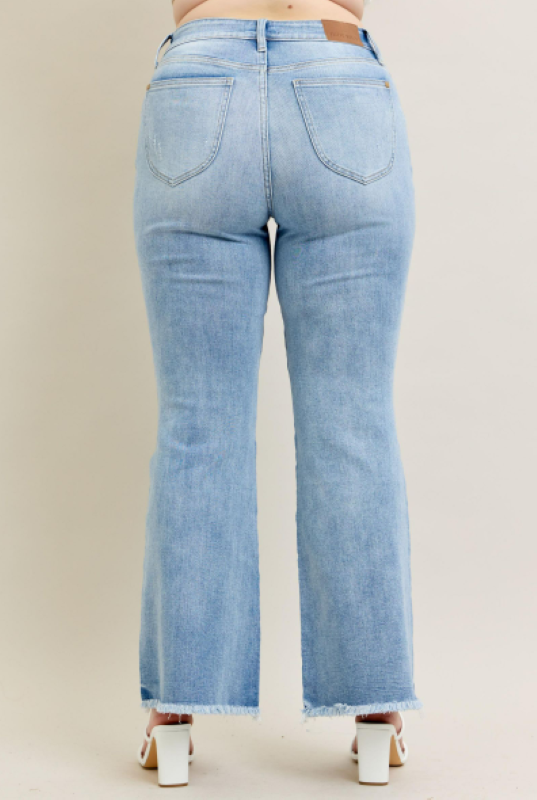 Judy Blue High Waist Flare Jeans W/ Shield Pockets 82650