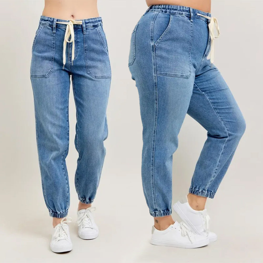 Judy Blue High Waist Denim Jogger Jeans #88948