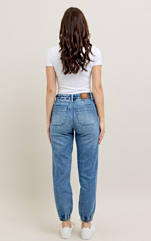 Judy Blue High Waist Denim Jogger Jeans #88948
