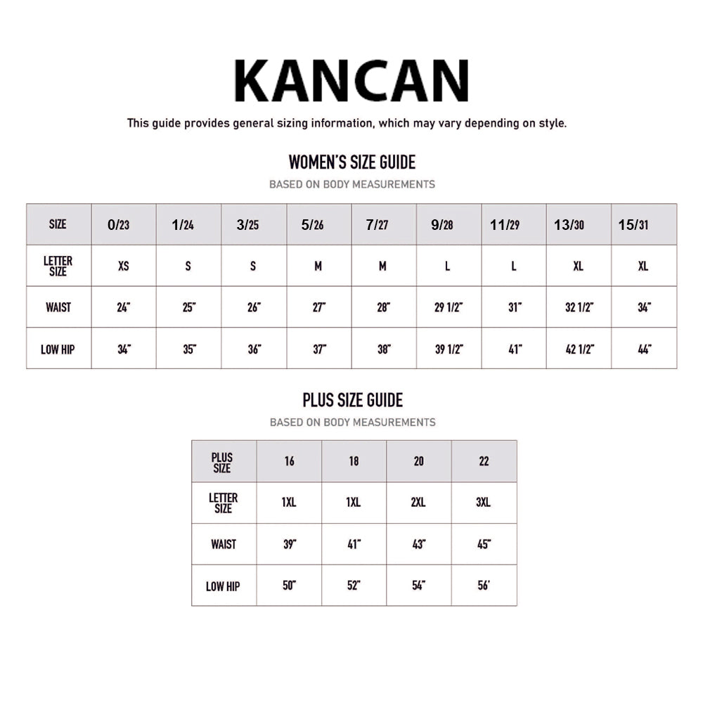 Kancan Mid Rise Slim Fit Raw Hem Ankle Jeans KC11250D