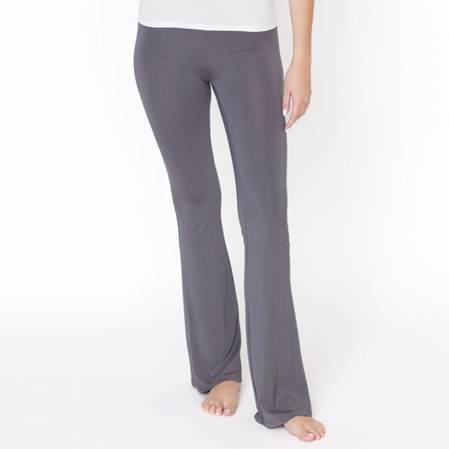 Studio Ko Organic Bamboo Slim Bell Yoga Pants
