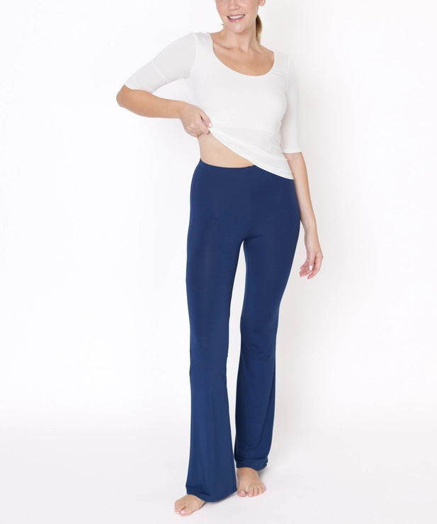 Studio Ko Organic Bamboo Slim Bell Yoga Pants