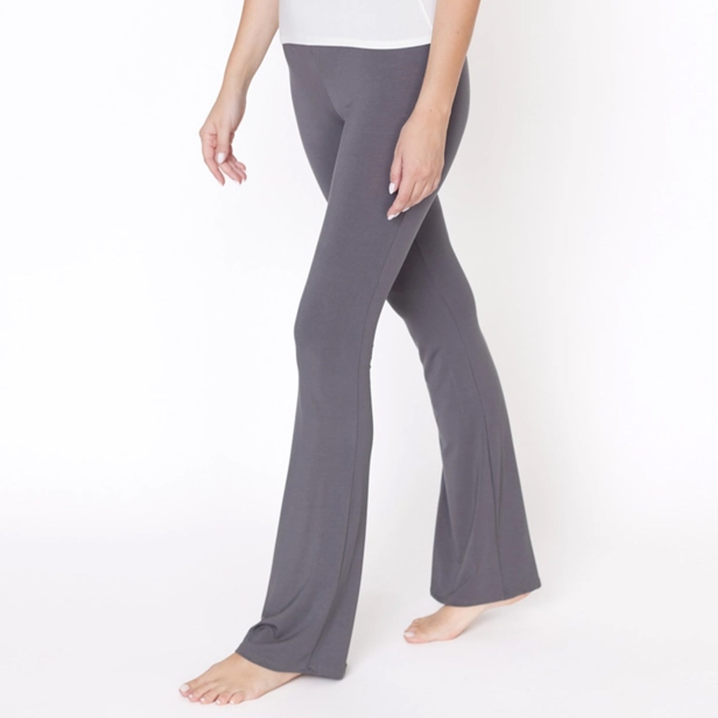 Studio Ko Organic Bamboo Slim Bell Yoga Pants