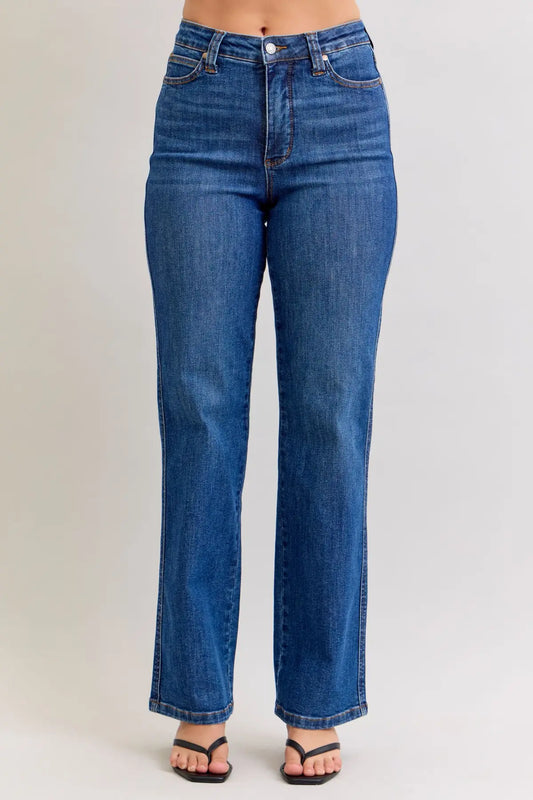 Judy Blue High Waist Tummy Control Straight Jeans 881000