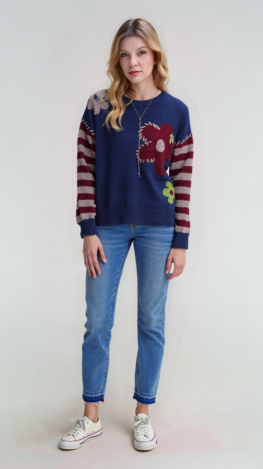 Judy Blue Mid Rise Rigid Magic Release Hem Boyfriend Jeans 88818