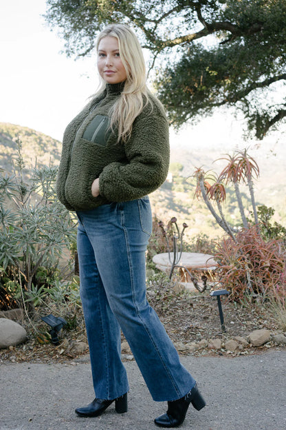 Judy Blue Mid Rise Tummy Control Vintage Straight Leg Jeans 88870