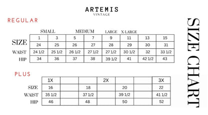 Artemis Vintage High Rise Wide Leg Jeans