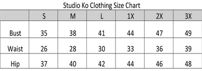 Studio Ko Organic Bamboo Jacky Wide Leg with Slit Pants