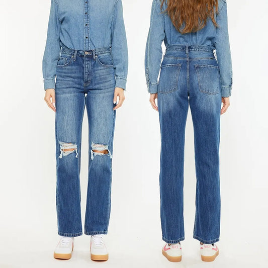 Kancan Ultra High Rise 90's Boyfriend Jeans KC7374M