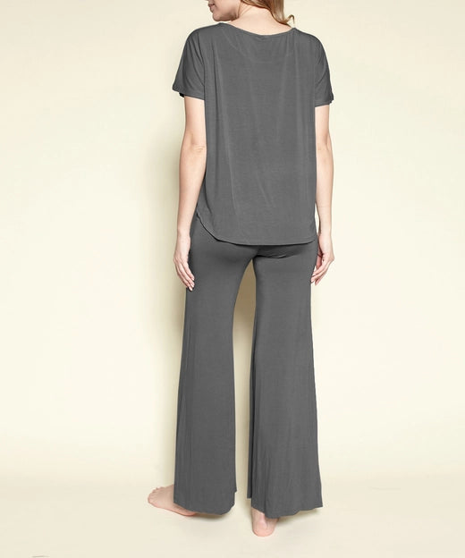 Studio Ko Organic Bamboo Lounge Set Casual Dolman Sleeve Top & Pants