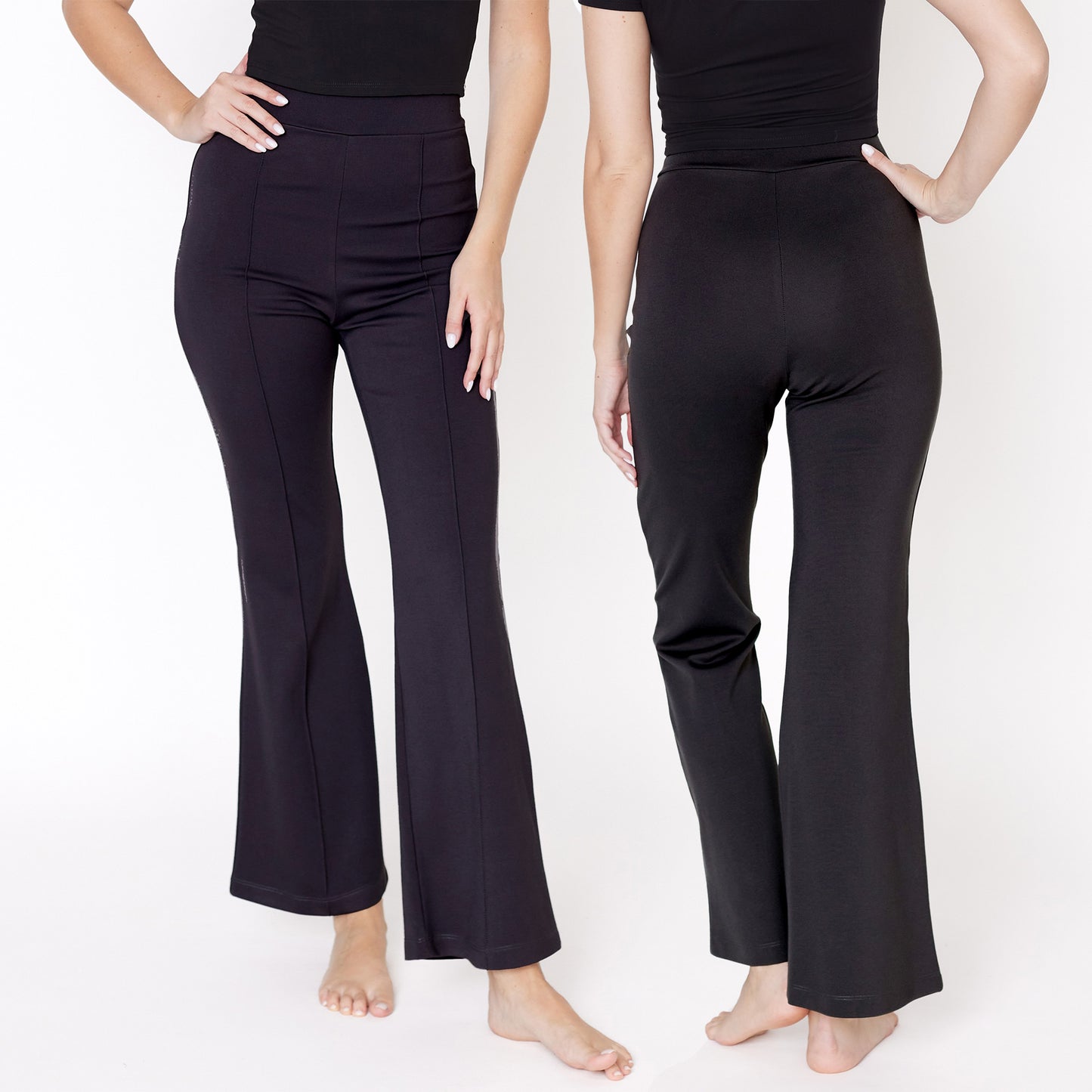 Studio Ko Organic Bamboo Ponte Classic Slim Pants