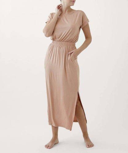 Studio Ko Organic Bamboo Casual Dress with Pockets